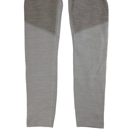 Outdoor Voices Gray Tan Stripe‎ Cropped Leggings Women's Size Small - Picture 4 of 7
